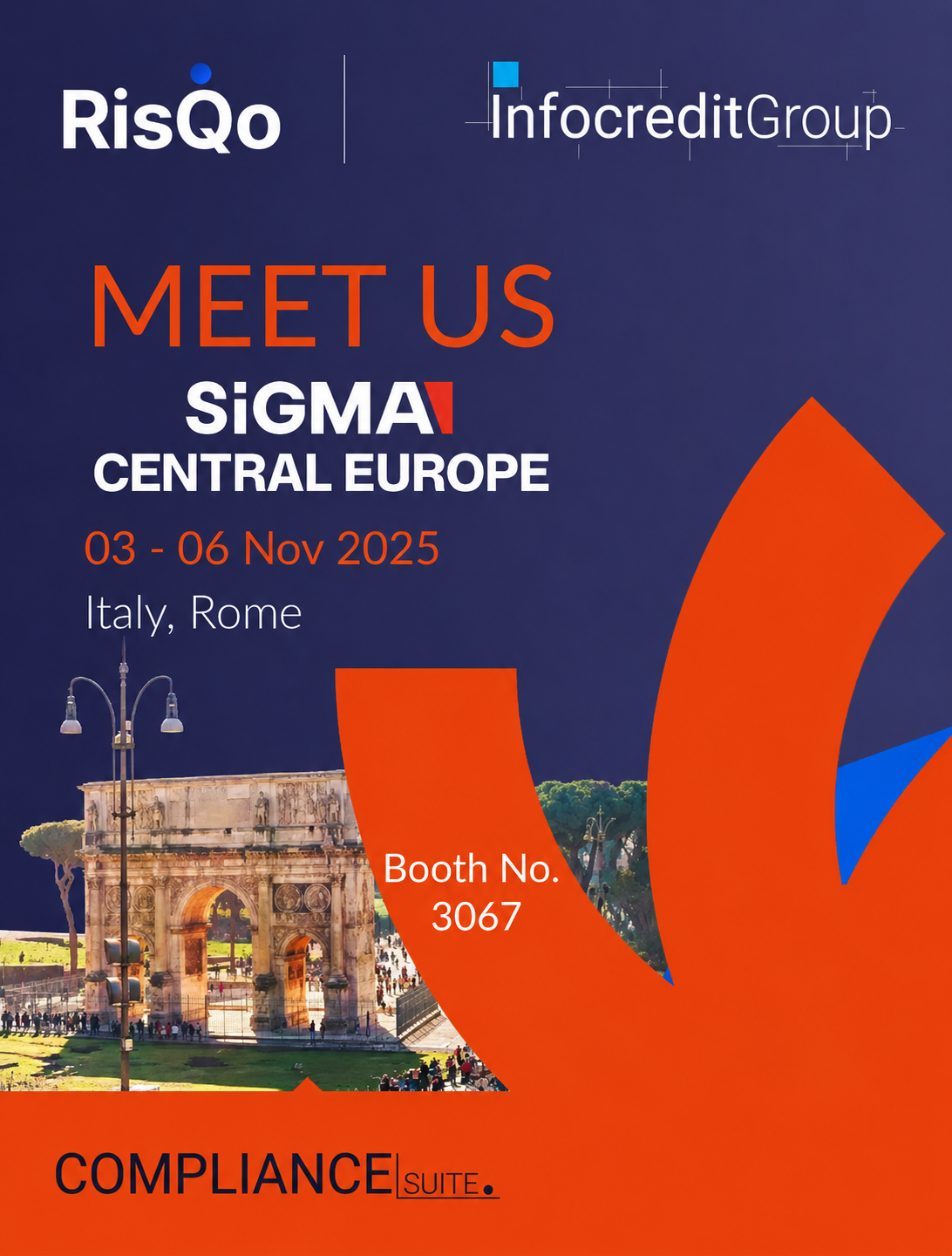 Infocredit Group invites visitors to meet the team at SiGMA Central Europe 2025, Booth 3067 in Rome, Italy