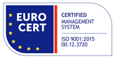 ISO 9001:2015 certification badge